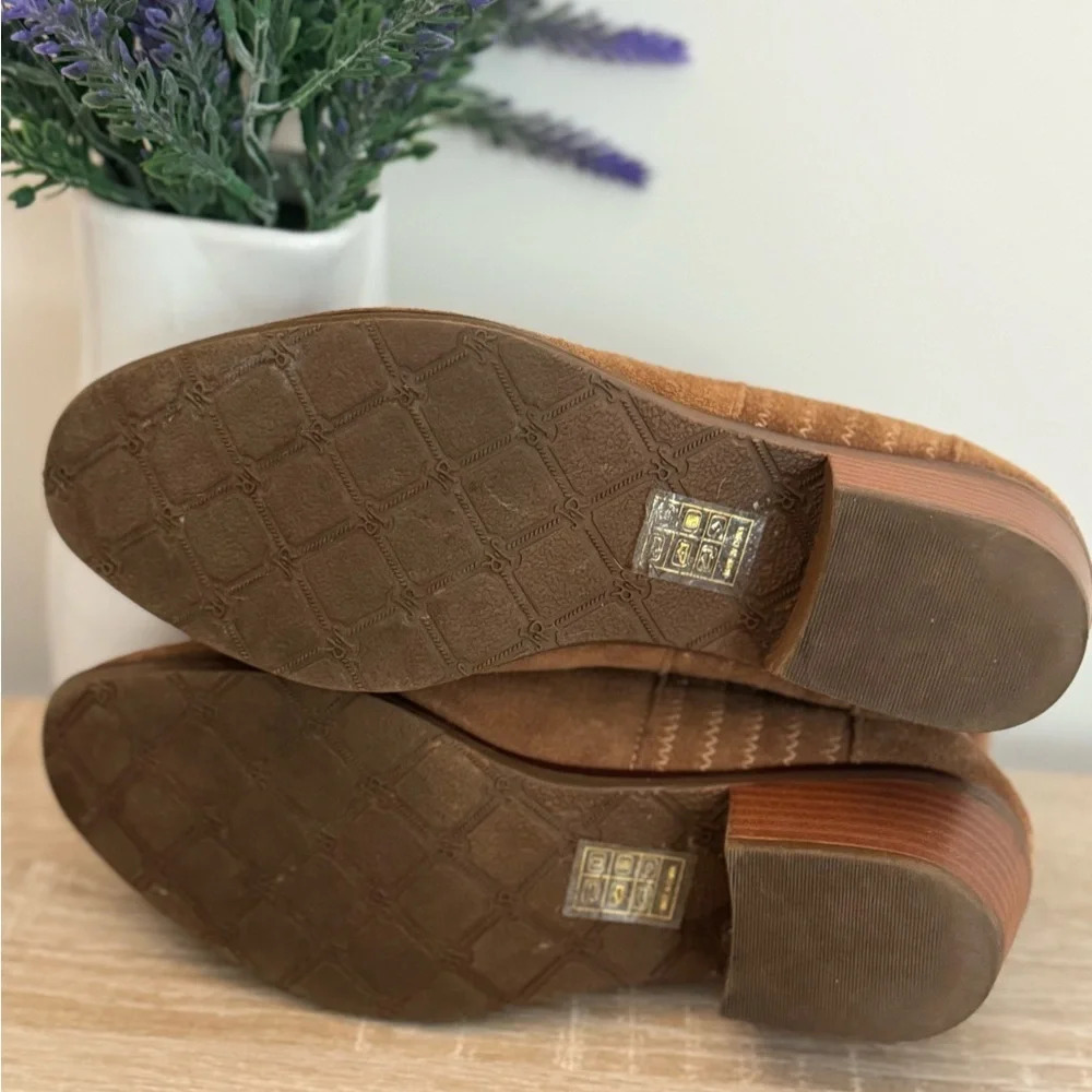 Jack Rogers Liddy Waterproof Suede Block Heel Booties size 7 - Picture 5 of 8